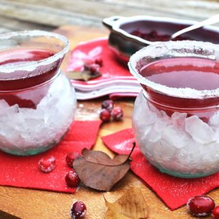 cranberry sauce martini | rusticplate.com