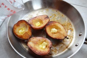 roasted pears with brie, walnuts & cranberries | rusticplate.com