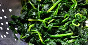 how to blanch spinach | rusticplate.com