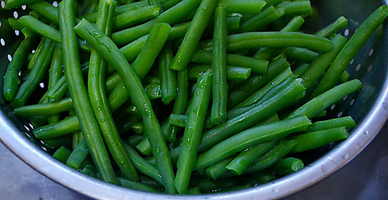 how to blanch green beans | rusticplate.com
