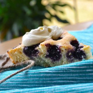 blueberry cake | rusticplate.com