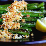 green beans with toasted panko breadcrumbs | rusticplate.com