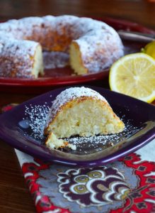 lemon rice bundt cake | rusticplate.com