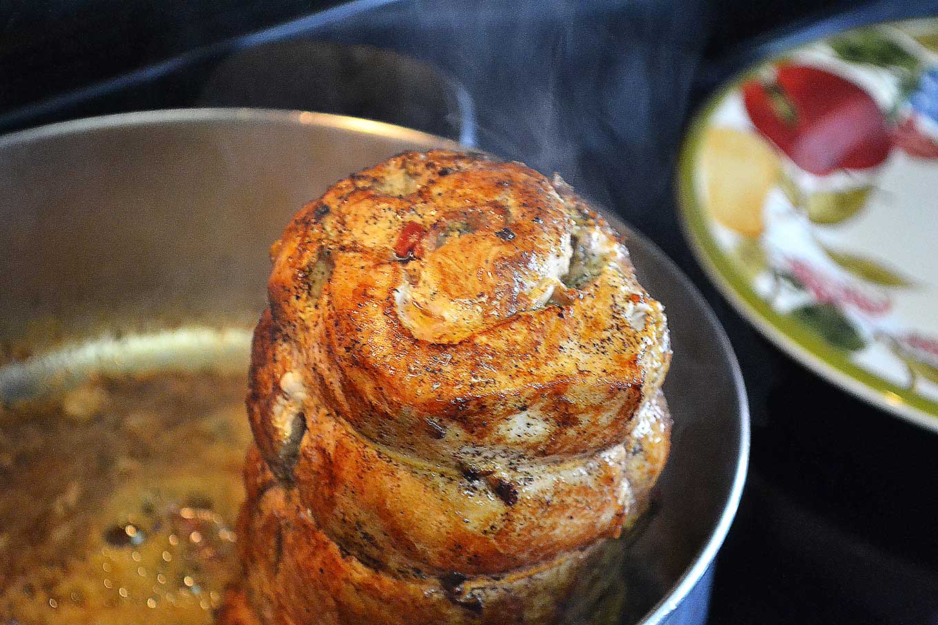 pork roll with prosciutto & sage | rusticplate.com